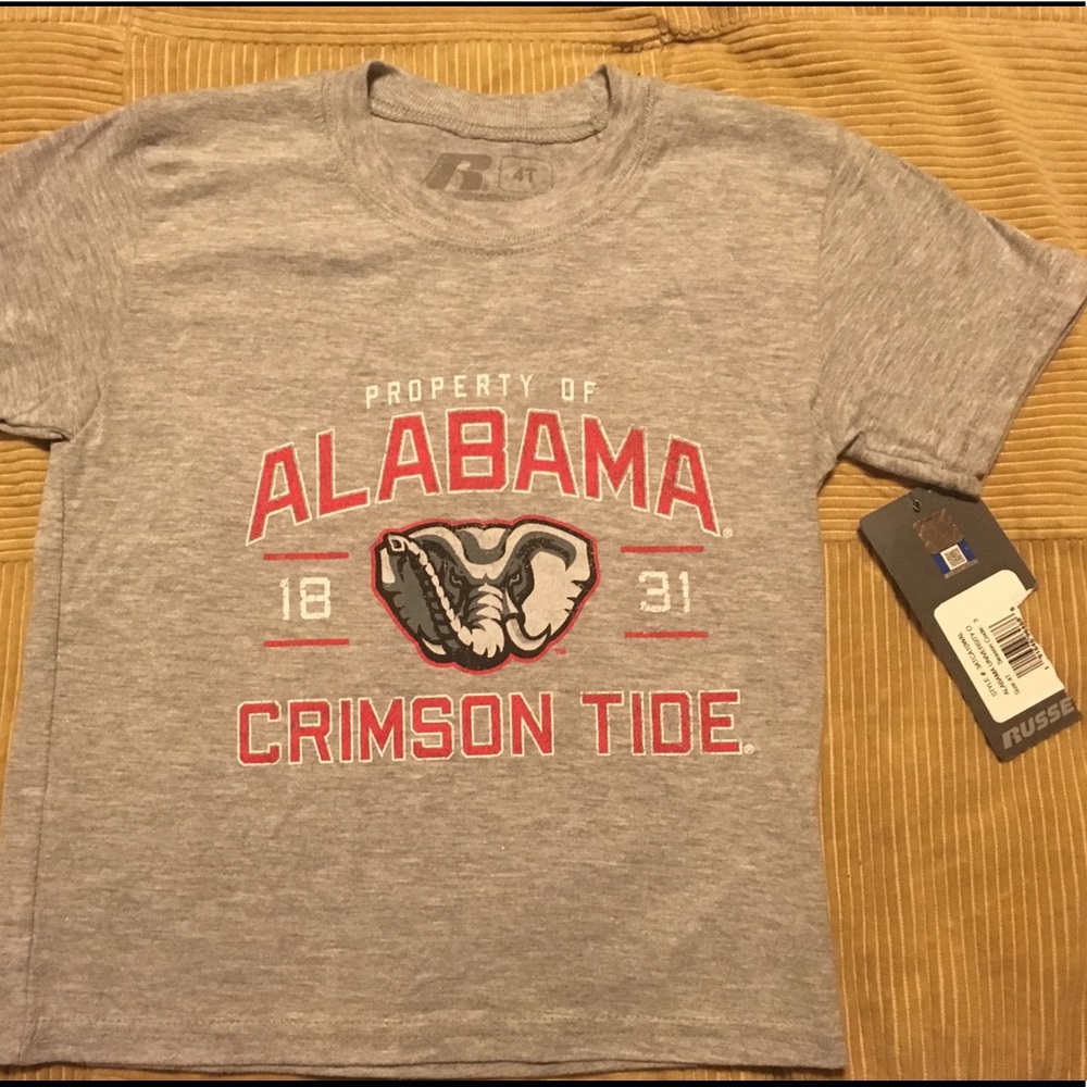 NWT Toddler Boys’ Crimson Tide polyblend T-shirt